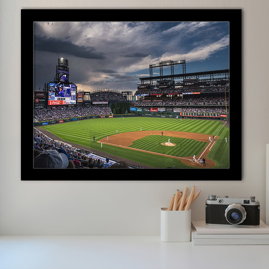 Coors Field Wall Art Colorado Rockies Stadium Art Prints Baseball,Sport Stadium Art Prints, Fan Gift, Wall Decor