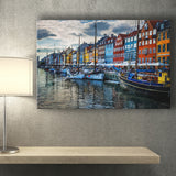 Copenhagen, Copenhagen Painting, Copenhagen Wall Art, Canvas Prints Wall Art Home Decor