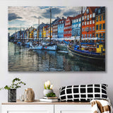 Copenhagen, Copenhagen Painting, Copenhagen Wall Art, Canvas Prints Wall Art Home Decor