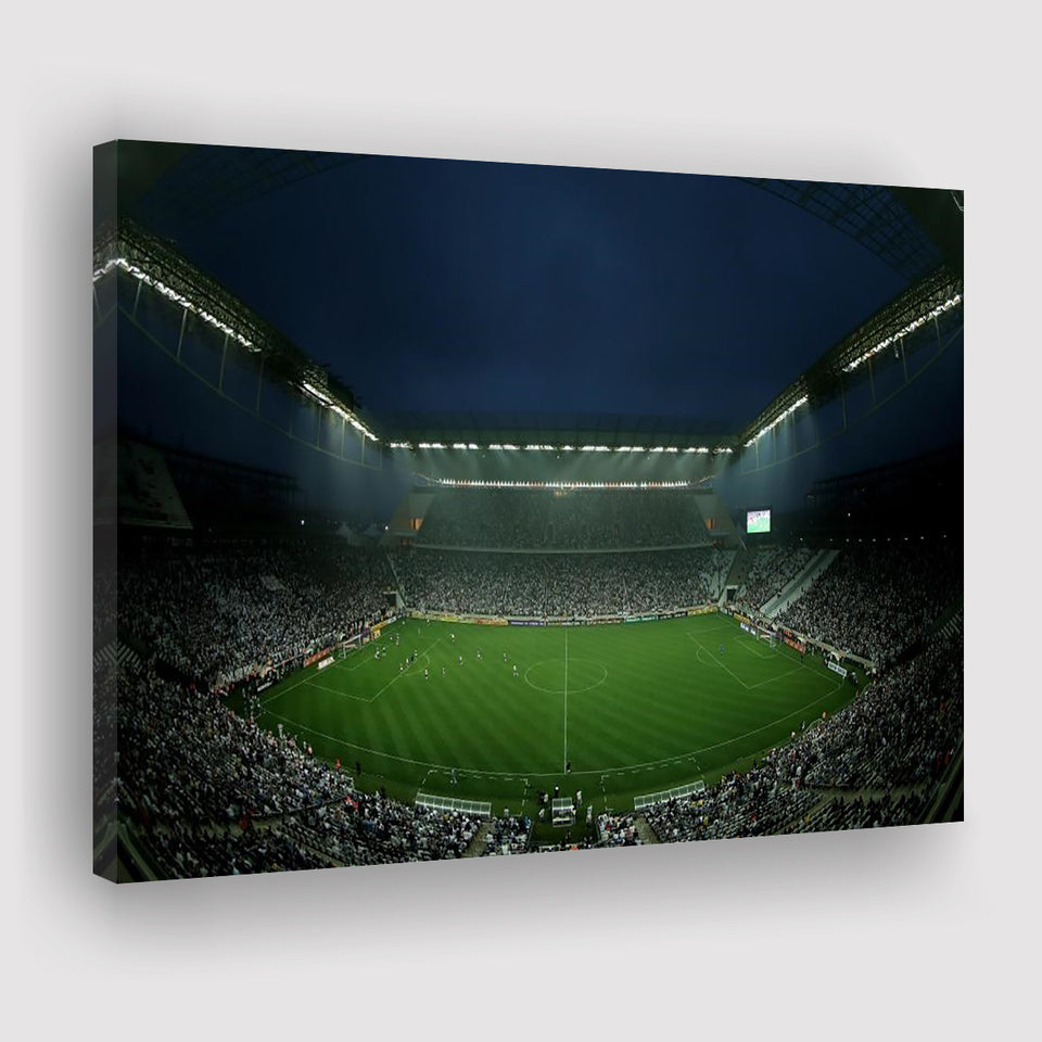 Corinthians Arena, Stadium Canvas, Sport Art, Gift for him,V1 Fan Gift, Canvas Prints Wall Art Decor