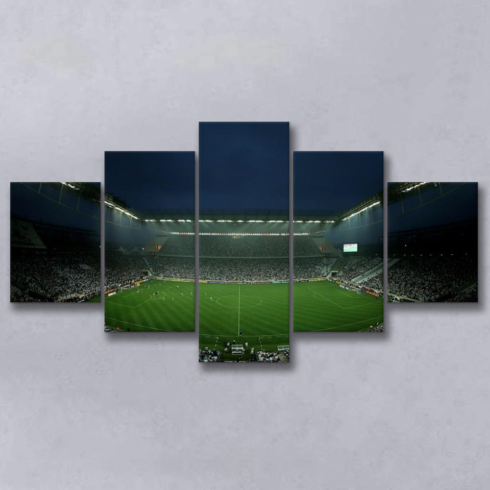 Corinthians Arena, Stadium Canvas, Sport Art, Large Canvas,V1 Multi Panels, Canvas Prints Wall Art Decor