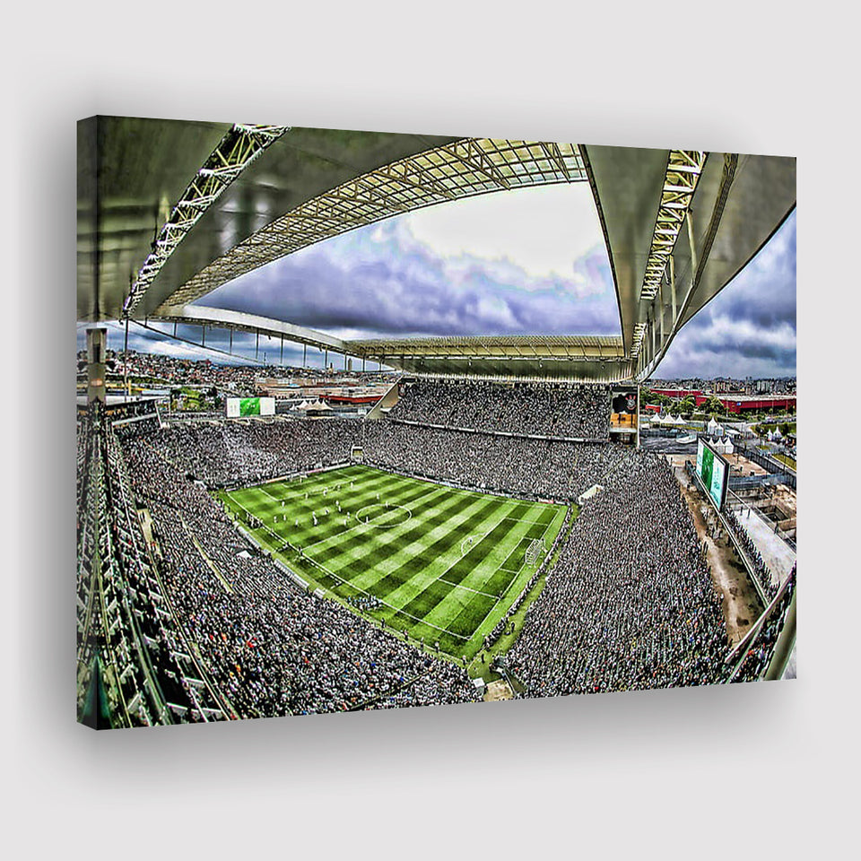 Corinthians Arena, Stadium Canvas, Sport Art, Gift for him, Fan Gift, Canvas Prints Wall Art Decor