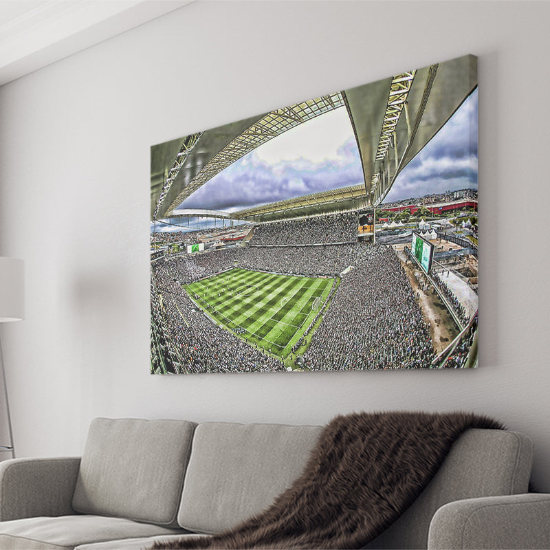 Corinthians Arena, Stadium Canvas, Sport Art, Gift for him, Fan Gift, Canvas Prints Wall Art Decor