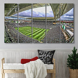 Corinthians Arena, Stadium Canvas, Sport Art, Gift for him, Multi Panels B, Canvas Prints Wall Art Decor