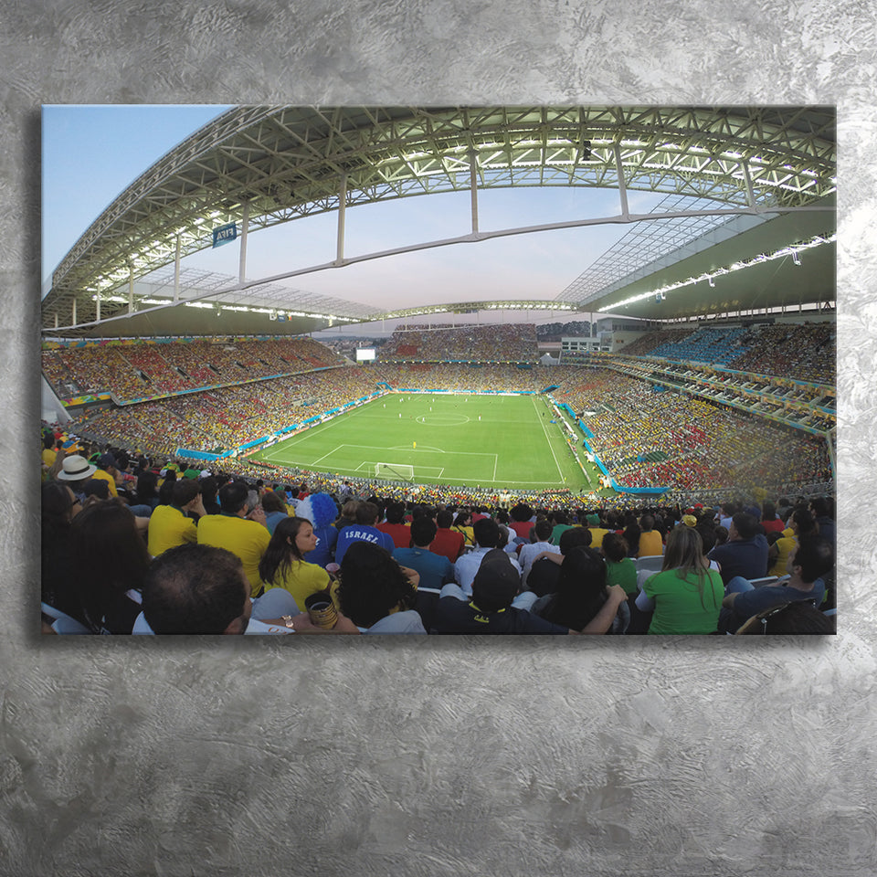 Corinthians Stadium, Stadium Canvas, Sport Art, Gift for him, Fan Gift, Canvas Prints Wall Art Decor