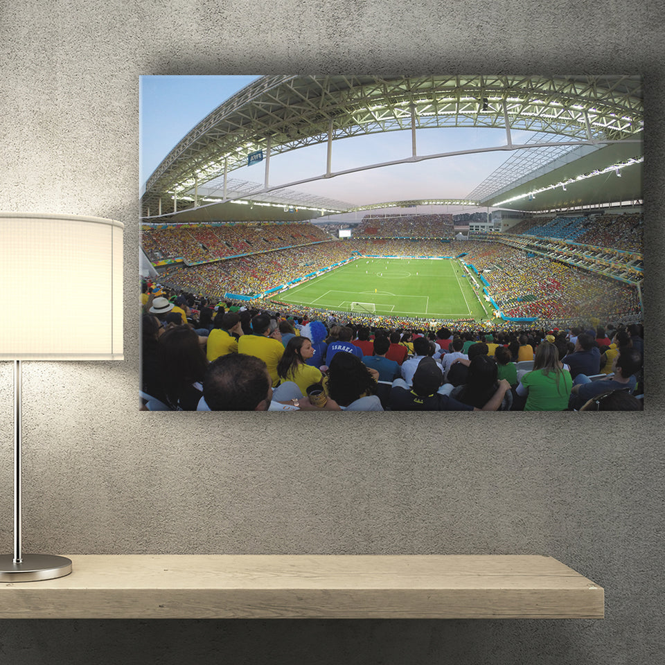 Corinthians Stadium, Stadium Canvas, Sport Art, Gift for him, Fan Gift, Canvas Prints Wall Art Decor