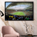 Corinthians Stadium, Stadium Canvas, Sport Art, Gift for him, Framed Canvas Prints Wall Art Decor, Framed Picture