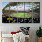 Corinthians Stadium, Stadium Canvas, Sport Art, Gift for him, Multi Panels B, Canvas Prints Wall Art Decor