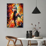 Couple With Tango Ii Canvas Wall Art - Canvas Prints, Prints Painting, Prints on Sale,Canvas on Sale