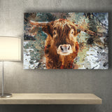 Cow, Cow Painting, Cow Wall Art, Canvas Prints Wall Art Home Decor