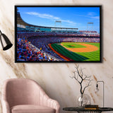 Creighton Bluejays Stadium Framed Canvas Prints TD Ameritrade Park Wall Art,Sport Stadium Art Prints, Fan Gift