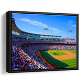 Creighton Bluejays Stadium Framed Canvas Prints TD Ameritrade Park Wall Art,Sport Stadium Art Prints, Fan Gift