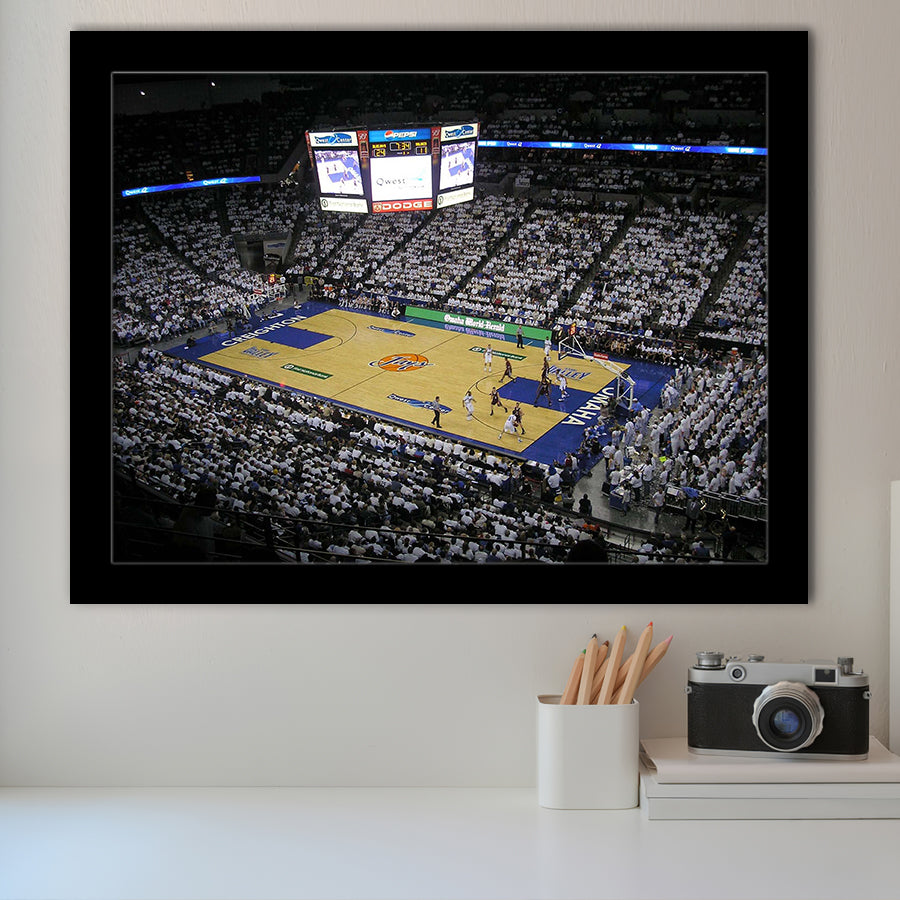 Creighton Bluejays Wall Art Center Omaha Stadium Art Prints,Sport Stadium Art Prints, Fan Gift, Wall Decor
