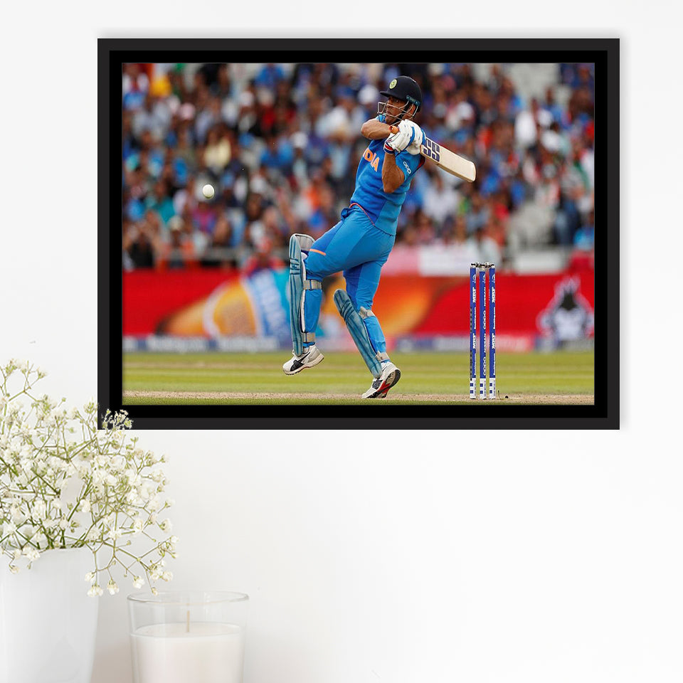 Cricket Captain, Stadium Canvas, Sport Art, Gift for him, Framed Canvas Prints Wall Art Decor, Framed Picture