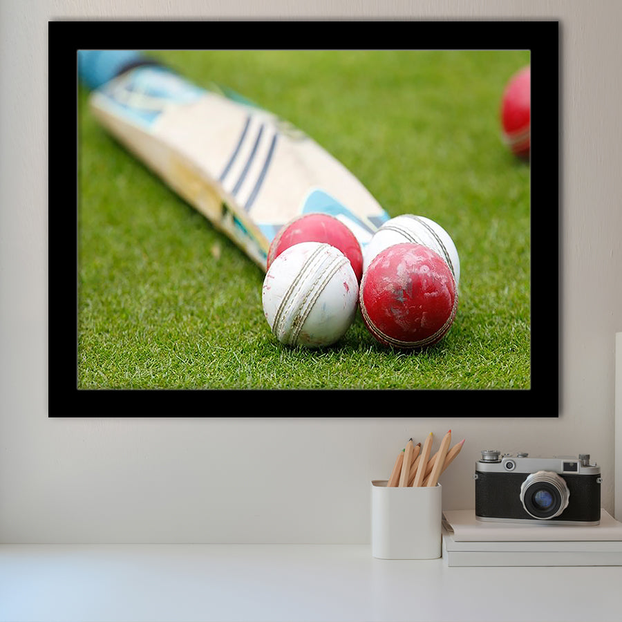 Cricket Clubs, Stadium Canvas, Sport Art, Gift for him, Framed Art Prints Wall Art Decor, Framed Picture