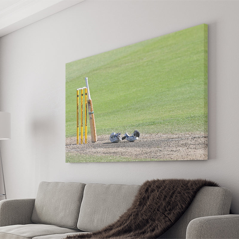 Cricket Day, Stadium Canvas, Sport Art, Gift for him, Fan Gift, Canvas Prints Wall Art Decor