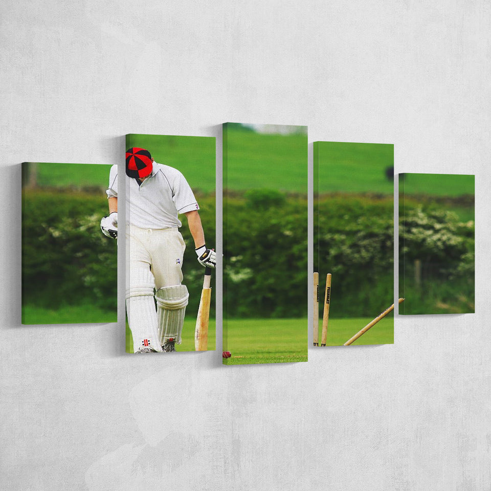 Cricket Sports, Stadium Canvas, Sport Art, Large Canvas, Multi Panels, Canvas Prints Wall Art Decor