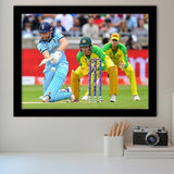 Cricket World Sports, Stadium Canvas, Sport Art, Gift for him, Framed Art Prints Wall Art Decor, Framed Picture