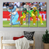 Cricket World Sports, Stadium Canvas, Sport Art, Gift for him, Multi Panels B, Canvas Prints Wall Art Decor