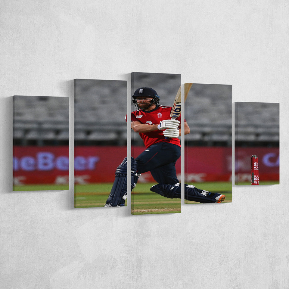 Cricketers Bairstow, Stadium Canvas, Sport Art, Large Canvas, Multi Panels, Canvas Prints Wall Art Decor