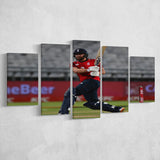 Cricketers Bairstow, Stadium Canvas, Sport Art, Large Canvas, Multi Panels, Canvas Prints Wall Art Decor