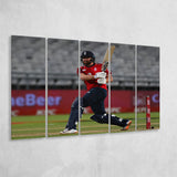 Cricketers Bairstow, Stadium Canvas, Sport Art, Gift for him, Multi Panels B, Canvas Prints Wall Art Decor