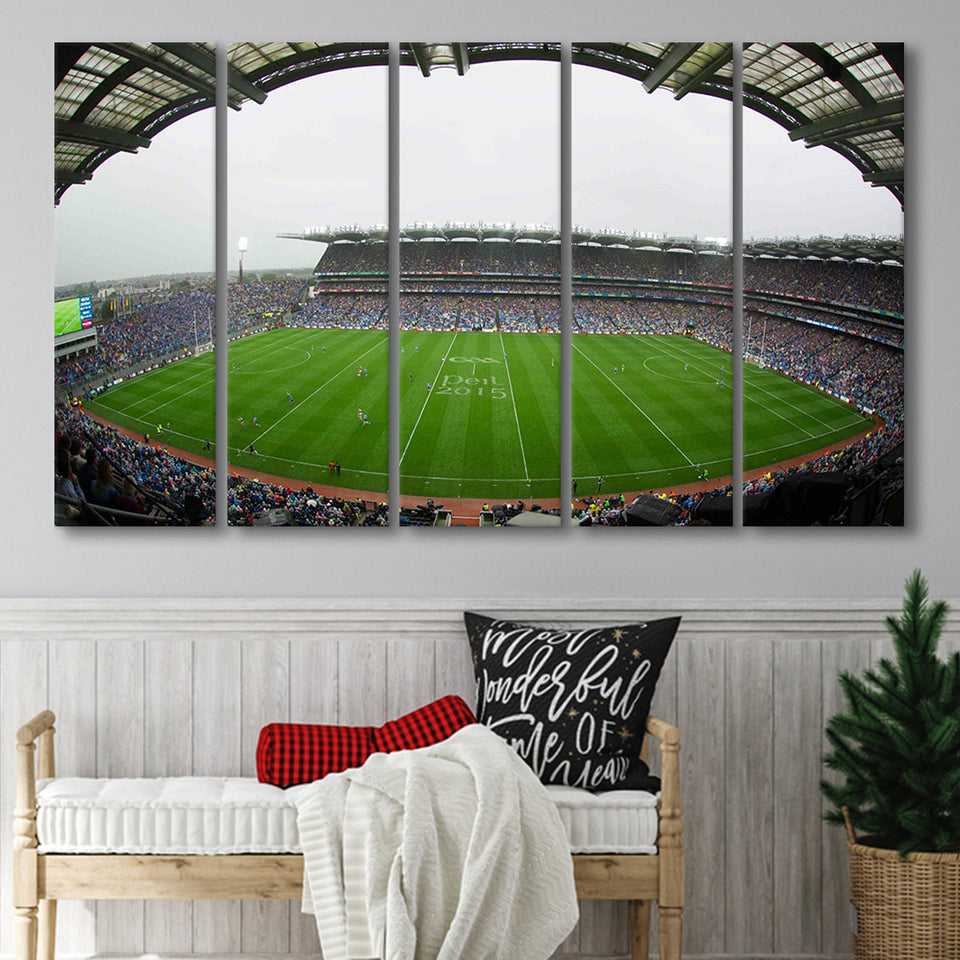 Croke Park, Stadium Canvas, Sport Art, Gift for him, Multi Panels B, Canvas Prints Wall Art Decor