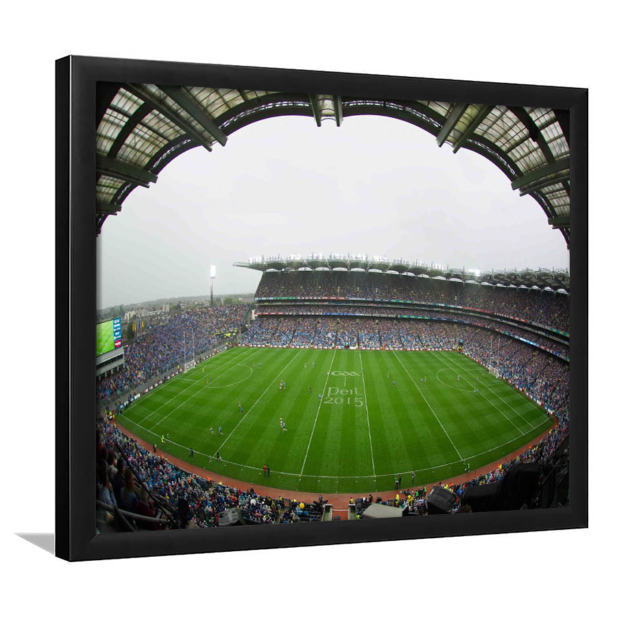 Croke Park, Stadium Canvas, Sport Art, Gift for him, Framed Art Prints Wall Art Decor, Framed Picture