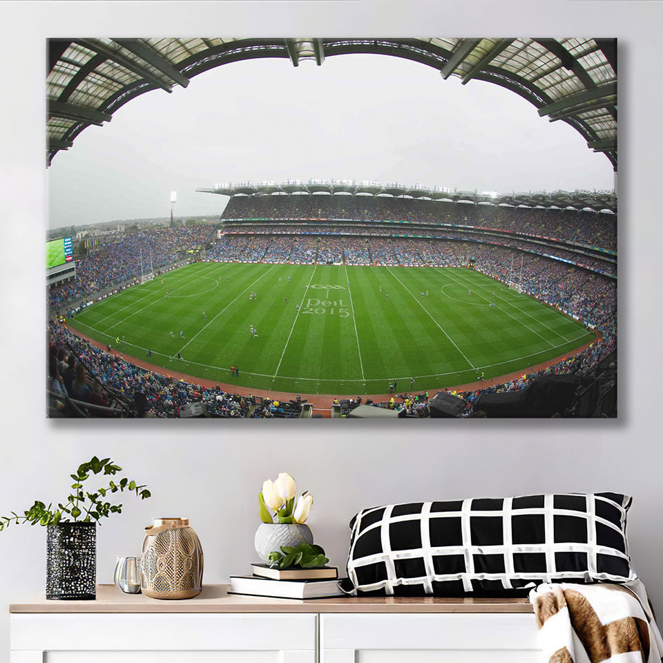 Croke Park, Stadium Canvas, Sport Art, Gift for him, Fan Gift, Canvas Prints Wall Art Decor