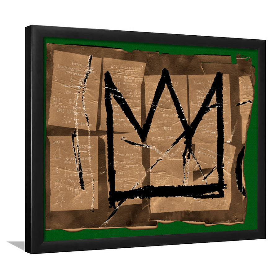 Crown Canvas Framed Art Prints Wall Art Decor, Framed Picture, Home Decor
