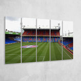 Crystal Palace Stadium Canvas Prints Selhurst Park Stadium Wall Art,Multi Panels B,Sport Stadium Art Prints, Fan Gift