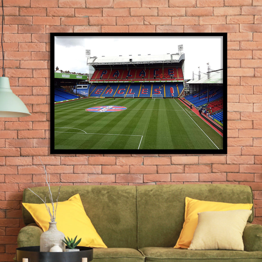 Crystal Palace Stadium Art Prints Selhurst Park Stadium Wall Art,Sport Stadium Art Prints, Fan Gift, Wall Decor