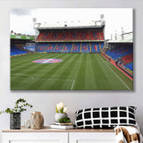 Crystal Palace Stadium Canvas Prints Selhurst Park Stadium Wall Art,Sport Stadium Art Prints, Fan Gift, Wall Decor