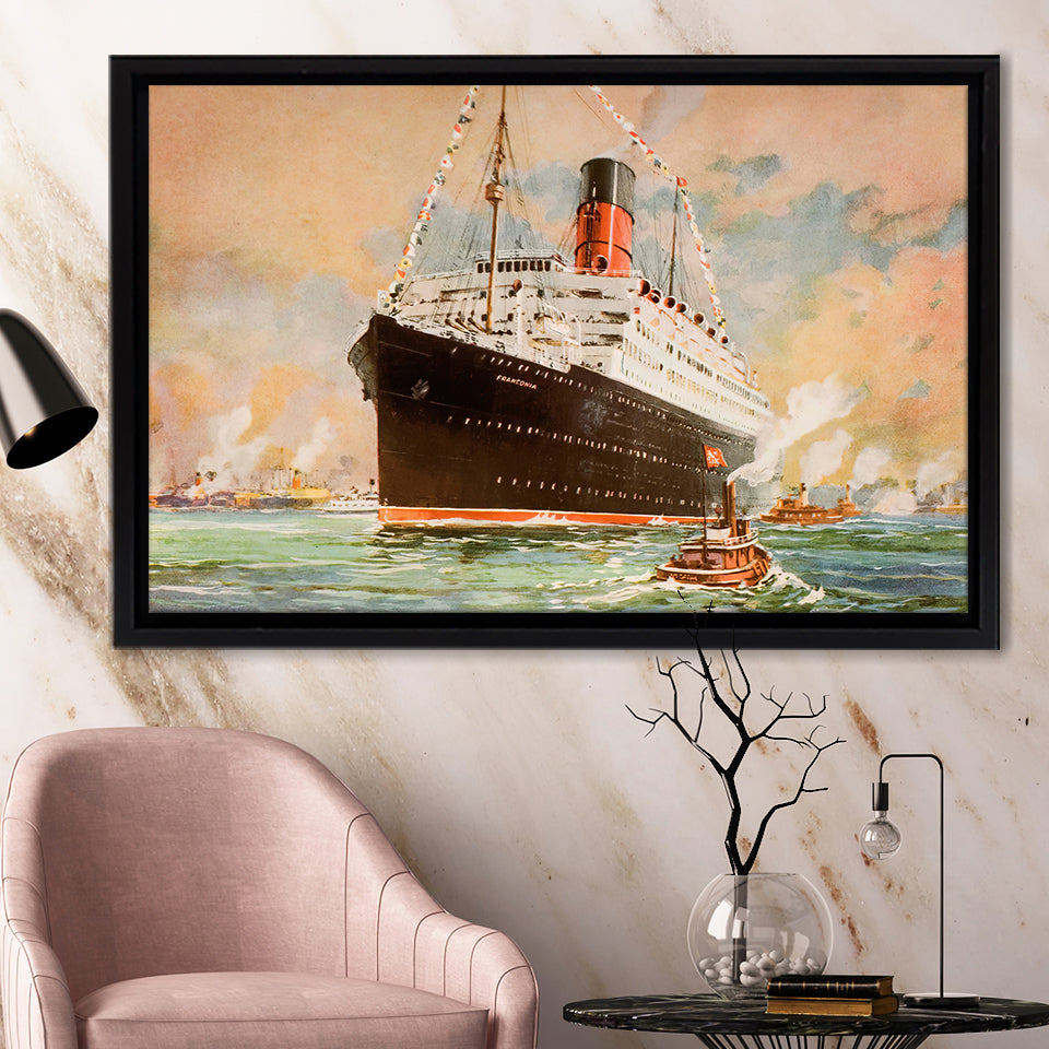 Clipper 2 Framed Canvas Prints Wall Art - Painting Canvas, Wall Decor, For Sale