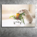 Cute Guinea Pig Canvas Prints Wall Art - Painting Canvas, Wall Decor, Canvas Art, For Sale