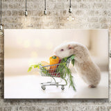 Cute Guinea Pig Canvas Prints Wall Art - Painting Canvas, Wall Decor, Canvas Art, For Sale