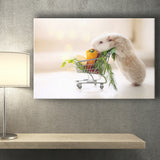 Cute Guinea Pig Canvas Prints Wall Art - Painting Canvas, Wall Decor, Canvas Art, For Sale