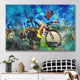 Cycling Canvas Prints Wall Art Decor - Painting Canvas, Art Print, Home Decor, Ready to Hang