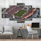 Cyclones Stadium, Stadium Canvas, Sport Art, Large Canvas, Multi Panels, Canvas Prints Wall Art Decor