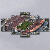 Cyclones Stadium, Stadium Canvas, Sport Art, Large Canvas, Multi Panels, Canvas Prints Wall Art Decor