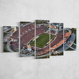 Cyclones Stadium, Stadium Canvas, Sport Art, Large Canvas, Multi Panels, Canvas Prints Wall Art Decor