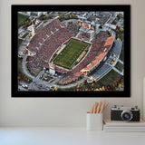 Cyclones Stadium, Stadium Canvas, Sport Art, Gift for him, Framed Art Prints Wall Art Decor, Framed Picture
