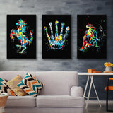 Dream Trilogy - 3 Piece Set Set of 3 Piece Canvas Prints Wall Art Decor