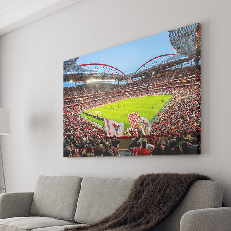 Da Luz Estadio, Stadium Canvas, Sport Art, Gift for him, Fan Gift, Canvas Prints Wall Art Decor