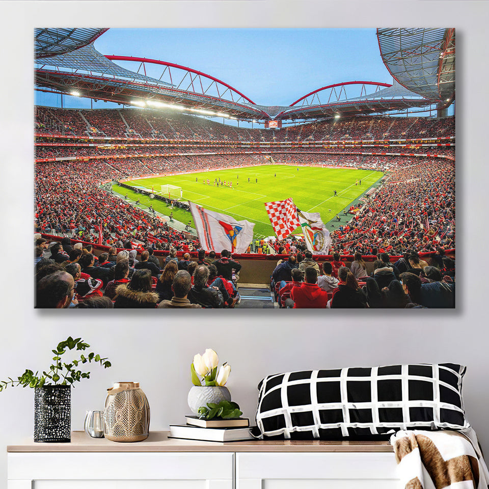Da Luz Estadio, Stadium Canvas, Sport Art, Gift for him, Fan Gift, Canvas Prints Wall Art Decor