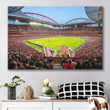 Da Luz Estadio, Stadium Canvas, Sport Art, Gift for him, Fan Gift, Canvas Prints Wall Art Decor