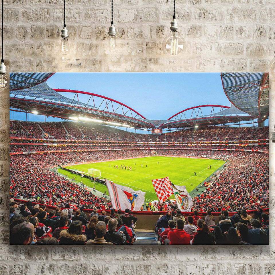 Da Luz Estadio, Stadium Canvas, Sport Art, Gift for him, Fan Gift, Canvas Prints Wall Art Decor