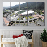 Daegu Stadium Aerial View, Stadium Canvas, Sport Art, Gift for him, Multi Panels B, Canvas Prints Wall Art Decor