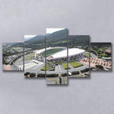 Daegu Stadium Aerial View, Stadium Canvas, Sport Art, Large Canvas, Multi Panels, Canvas Prints Wall Art Decor