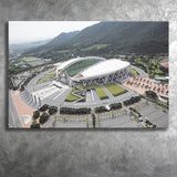 Daegu Stadium Aerial View, Stadium Canvas, Sport Art, Gift for him, Fan Gift, Canvas Prints Wall Art Decor